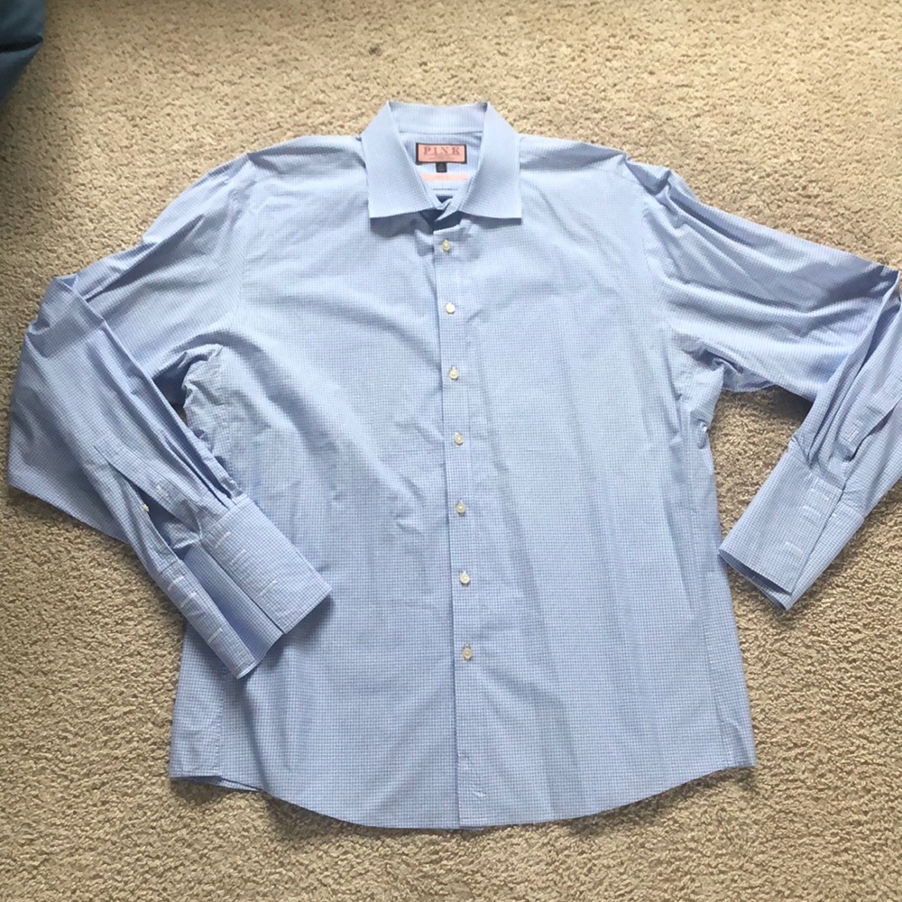 Men’s PINK button down dress shirt